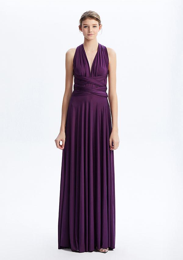 purple convertible dress Lilac Infinity Dress Multiway Bridesmaid Dress Convertible Made in USA