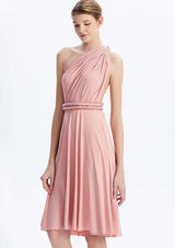 Dusty Rose Midi Convertible Infinity Dress