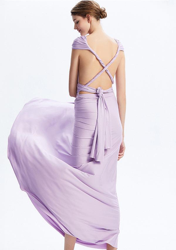 Buy Lavender Maxi Convertible Infinity Dress