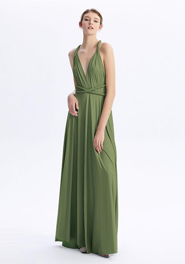 infinity dress olive green Buy Maxi Convertible olive green bridesmaid dresses
