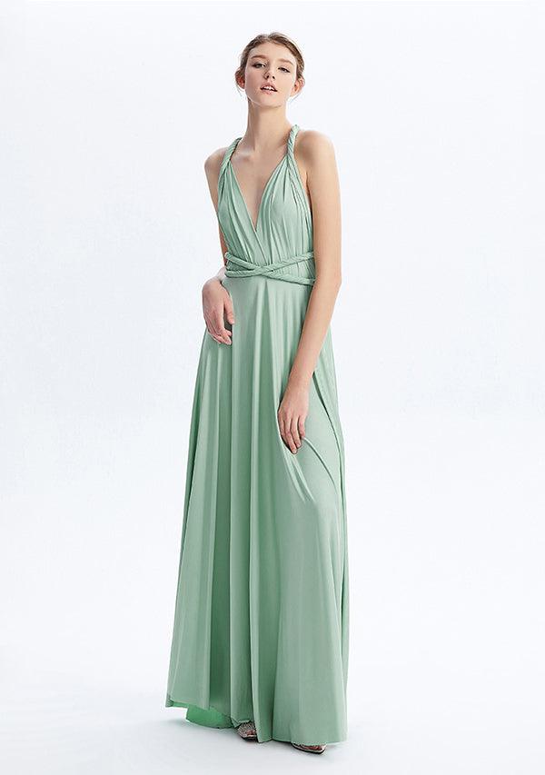 infinity dress light green Buy Sage Maxi Convertible Style:strapless