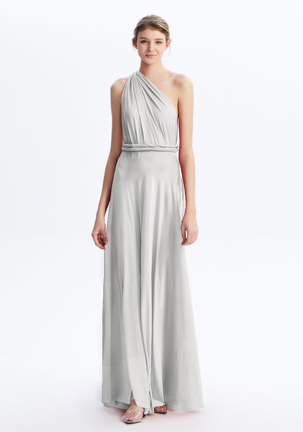 infinity dress silver Buy Silver Grey Maxi Convertible Infinity Dress