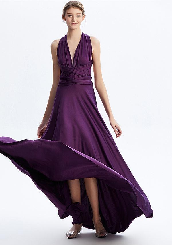 infinity dress dark purple Buy Dark Purple Maxi Convertible Infinity Dress -InfiwingDress.com –  InfinityDress.it-INFIWING