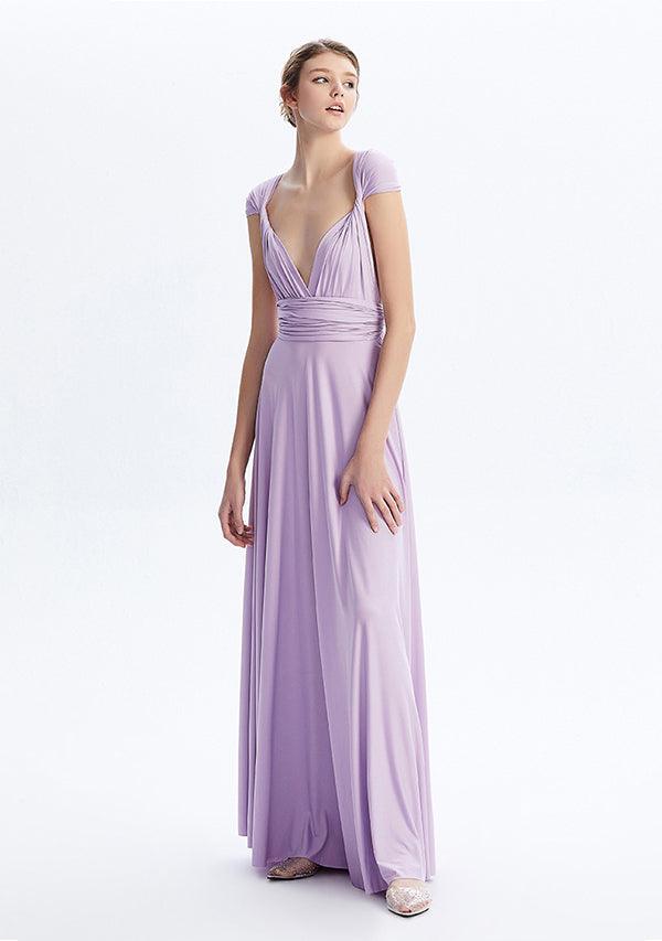 light purple infinity dress Plus Size Convertible Dress Singapore