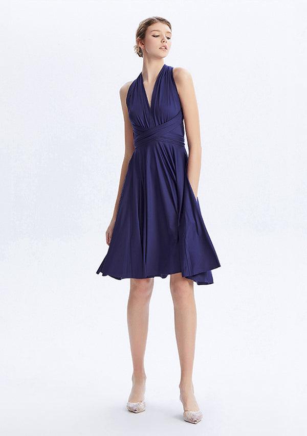 Buy Midnight Blue Midi Convertible Infinity Dress