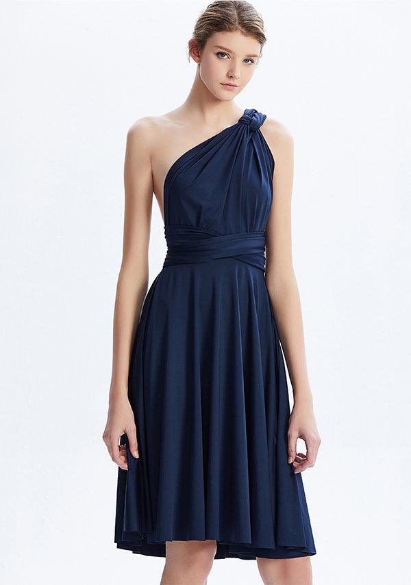 navy blue infinity bridesmaid dress Buy Midi Convertible -InfiwingDress.com – InfinityDress.it-INFIWING Waist:W-30 You can easily wrap yellow Off The Shoulder Asymmetric