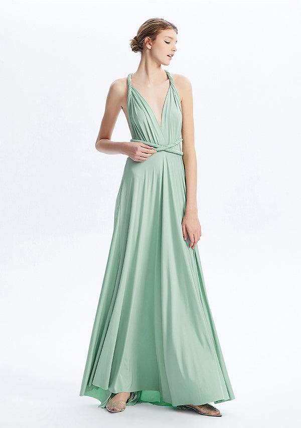 mint green infinity dress Buy Sage Maxi Convertible infinity dress green