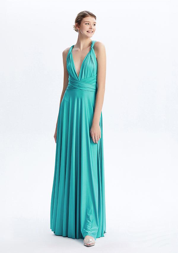 Buy Turquoise Maxi Convertible Infinity Dress
